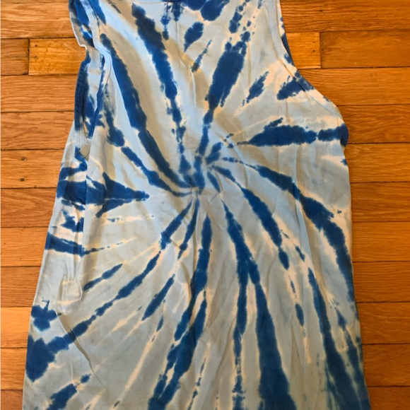 Theta tie dye tank top - Picture 2 of 2